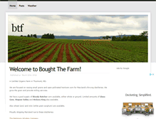 Tablet Screenshot of boughtthefarm.com